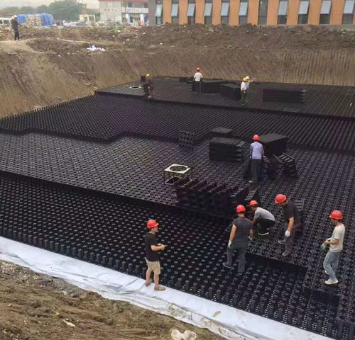 雨水收集施工現(xiàn)場1