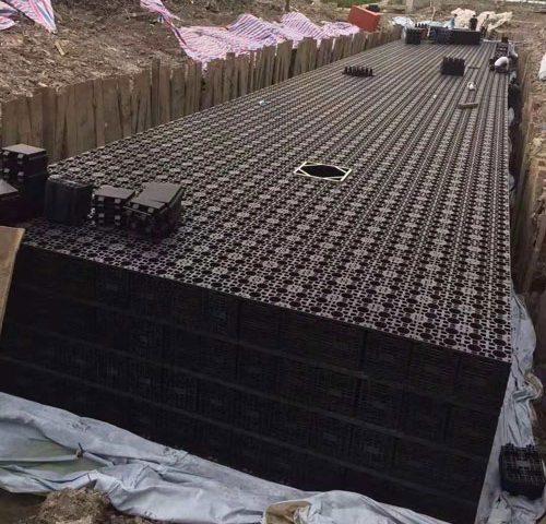 雨水收集施工現(xiàn)場3
