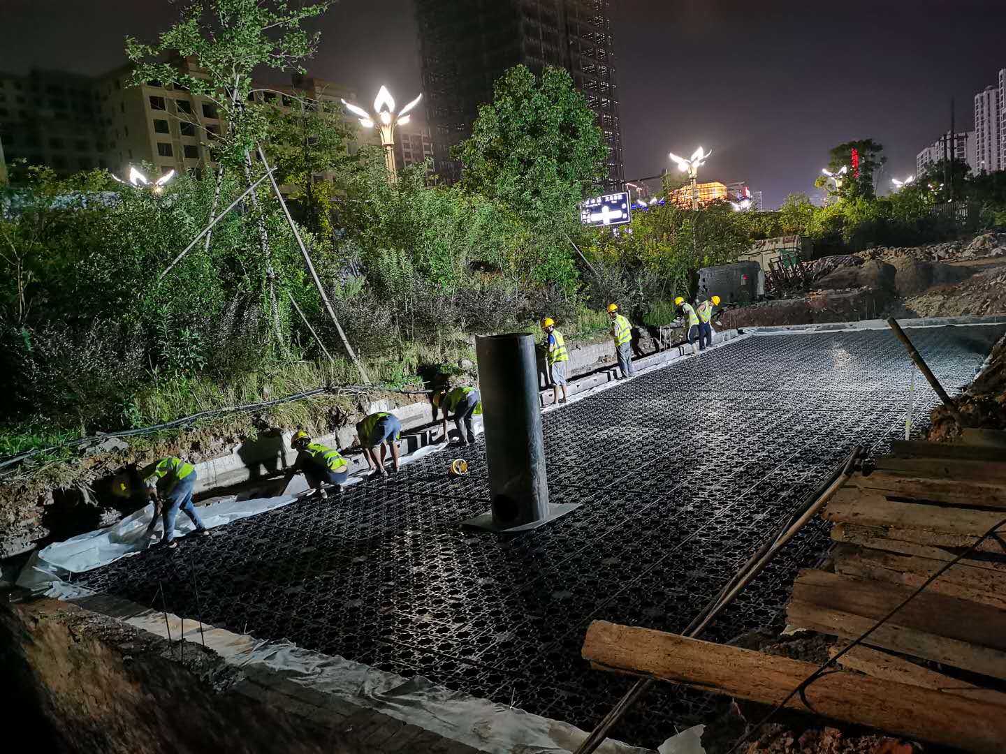 浙江德勵石順利簽約并施工金華佛堂鎮(zhèn)江濱一期2#地塊（吳溪印象）雨水收集利用系統(tǒng)項目3