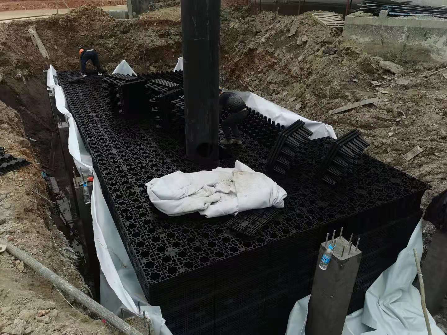 浙江德勵石順利并簽約施工富政儲出[2017]14號地塊雨水收集回用系統(tǒng)5
