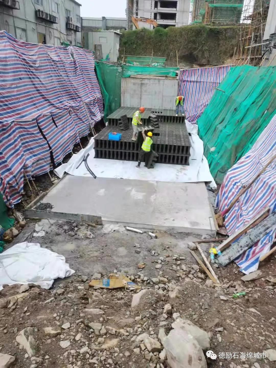 新社區(qū)聚稠江街道古母塘地塊雨水收集回用系統(tǒng)3