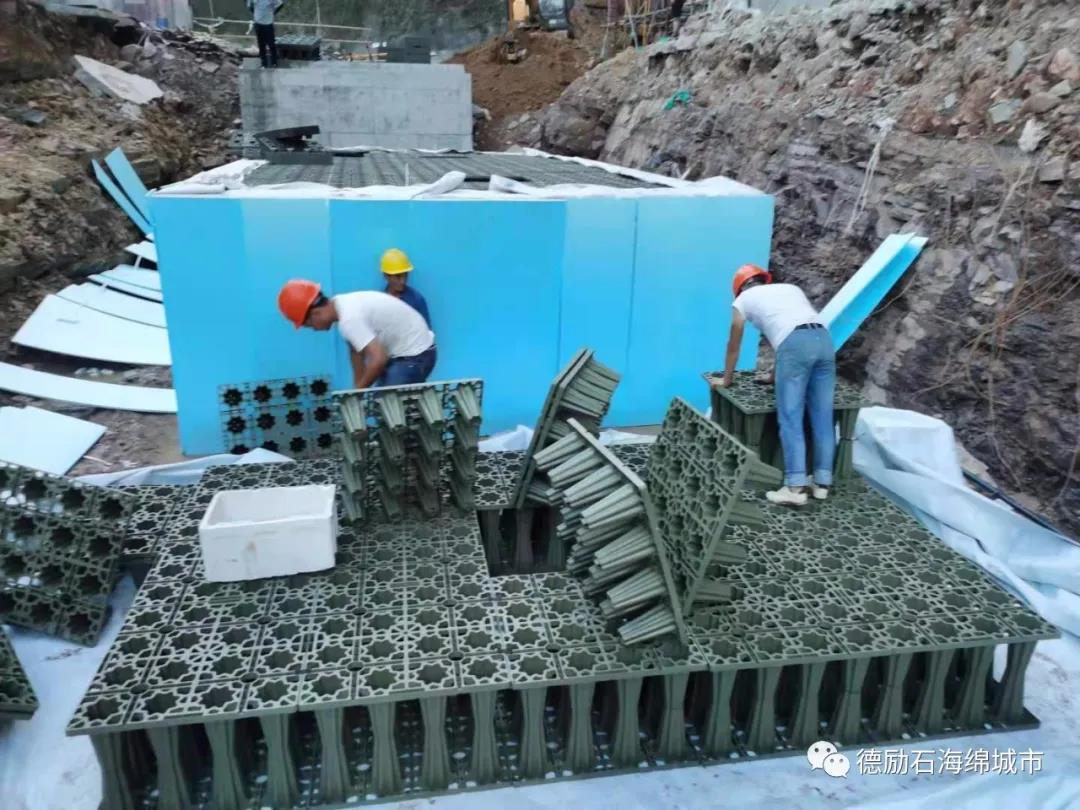 新社區(qū)聚稠江街道古母塘地塊雨水收集回用系統(tǒng)1