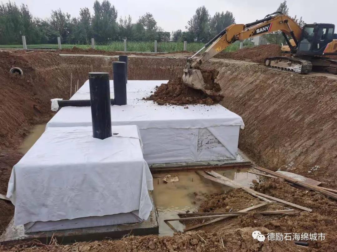 明光市國(guó)防動(dòng)員指揮中心工程雨水收集工程6